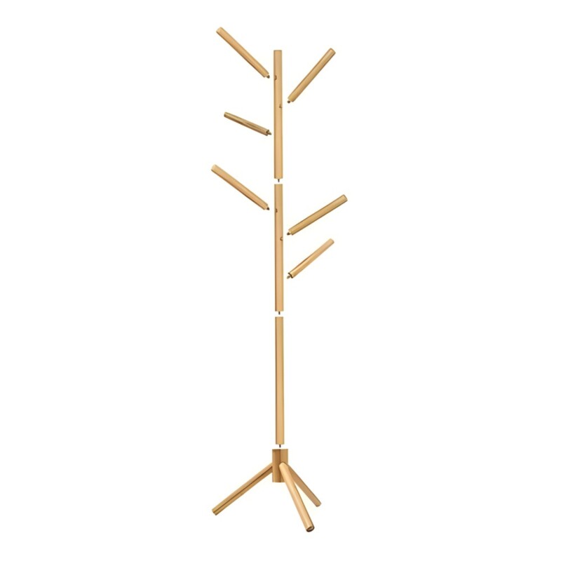 Perchero de pie en madera 175cm de altura Perchero de pie en madera 175cm de altura