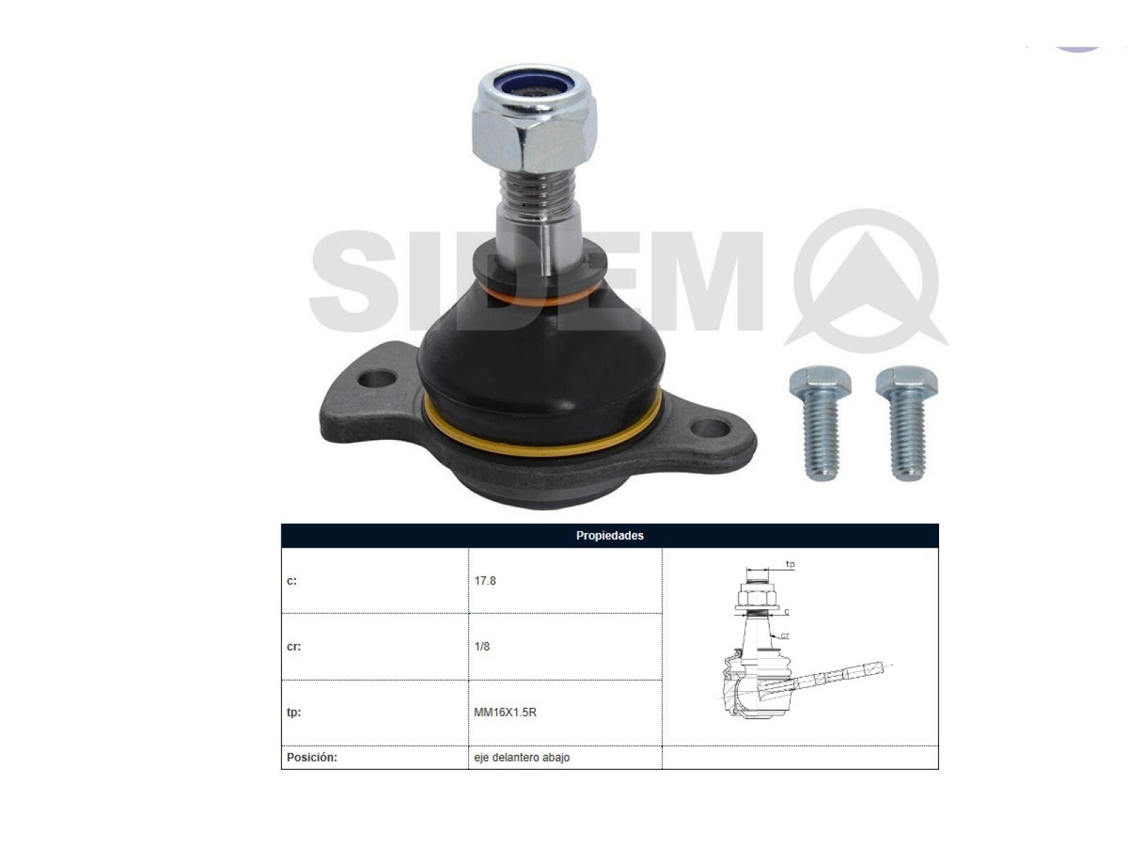 Rotula Del Renault Trafic 86-02 Der/Izq 