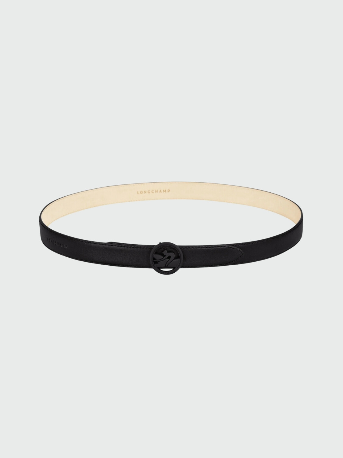 Longchamp -Cinturón de Cuero, Box-Trot 001