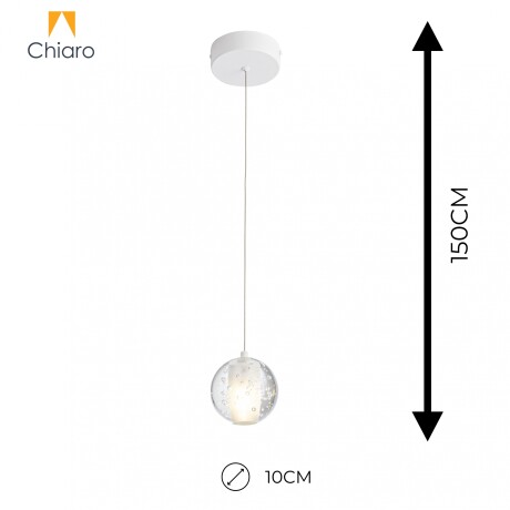 Colgante led esfera efecto flotante 5W Colgante led esfera efecto flotante 5W