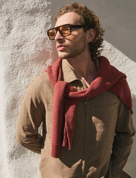 300410 CAMPERA LINO THAI Tostado