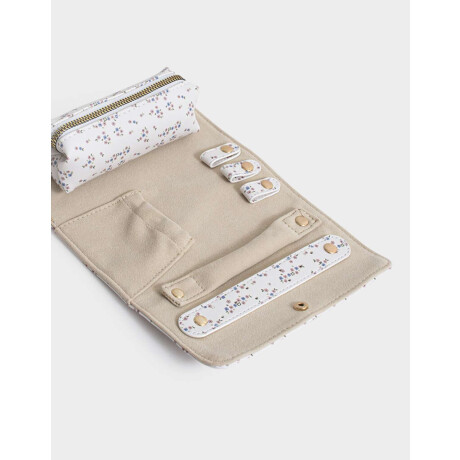 Portacosméticos Desplegable Estampado Flores