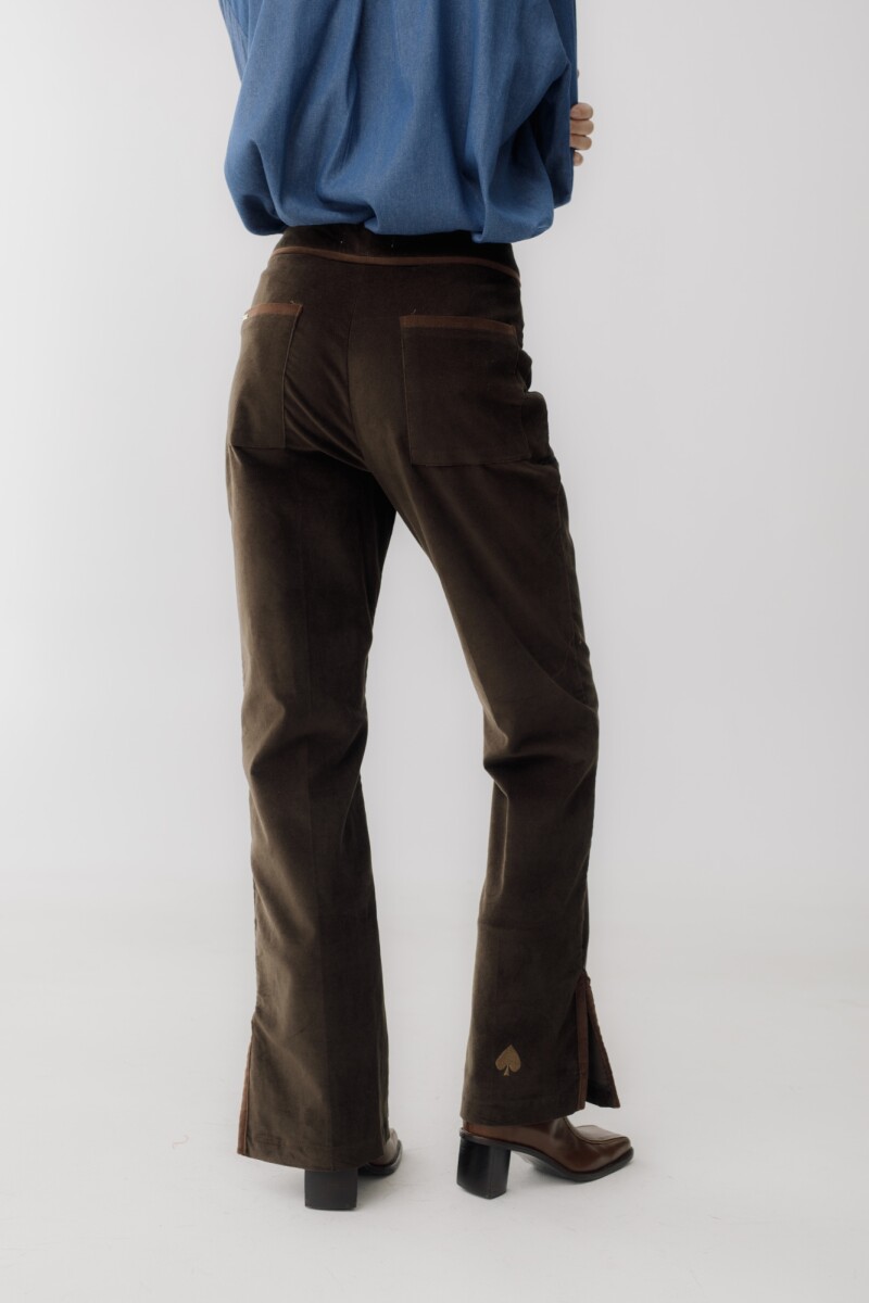 PANTALON MARIA FW25 Chocolate