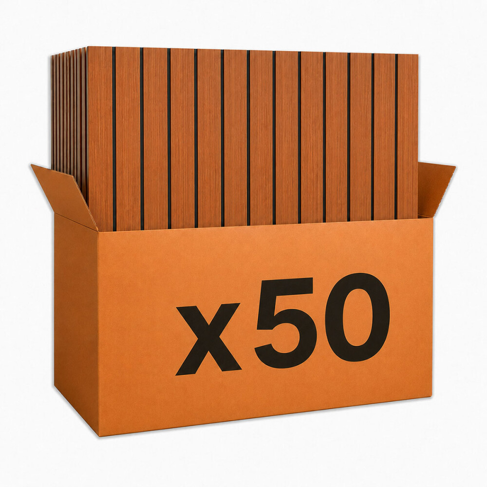Placas Adhesivas Pack X50 60x60cm Placas Cuadradas Marrón