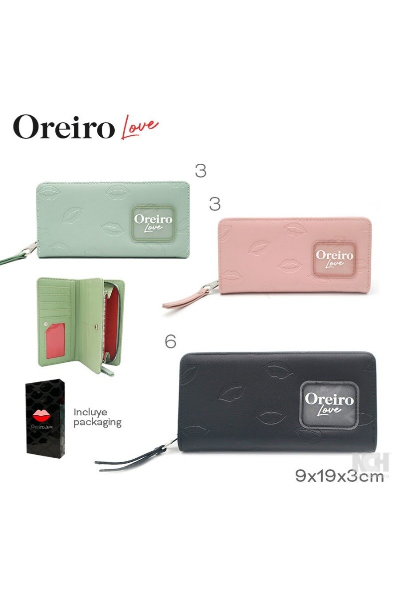 Billetera Las Oreiro Negro