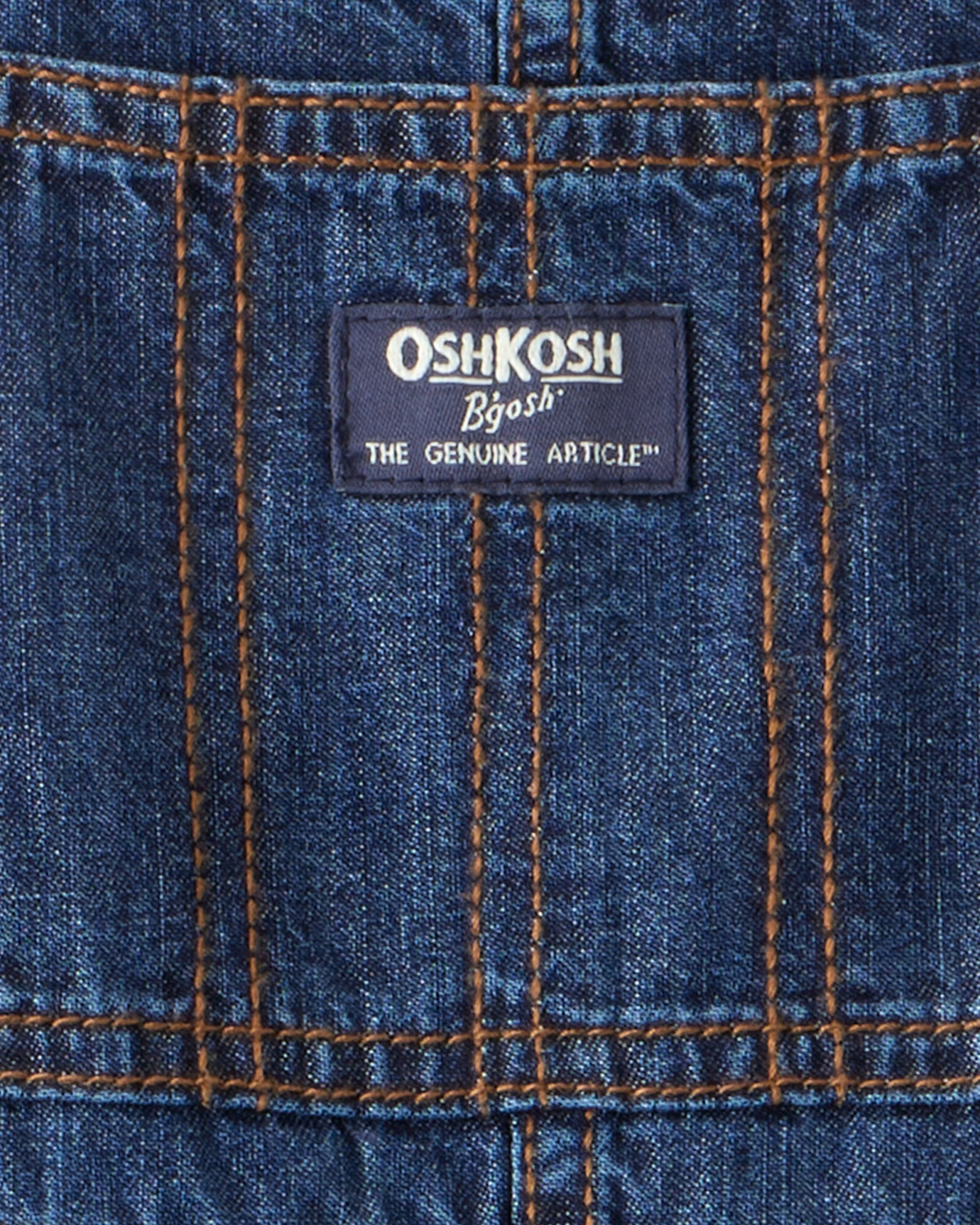 Enterito jean con forro a cuadros Sin color