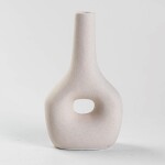 FLORERO CERAMICA 13x7x23CM LAGRIMA BLANCO FLORERO CERAMICA 13x7x23CM LAGRIMA BLANCO