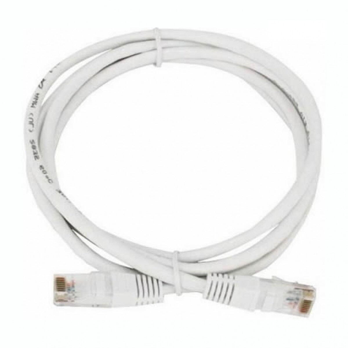 Cable De Red ANBYTE Patch Cat6 Longitud 1,8M Bañado En Cobre Gris 