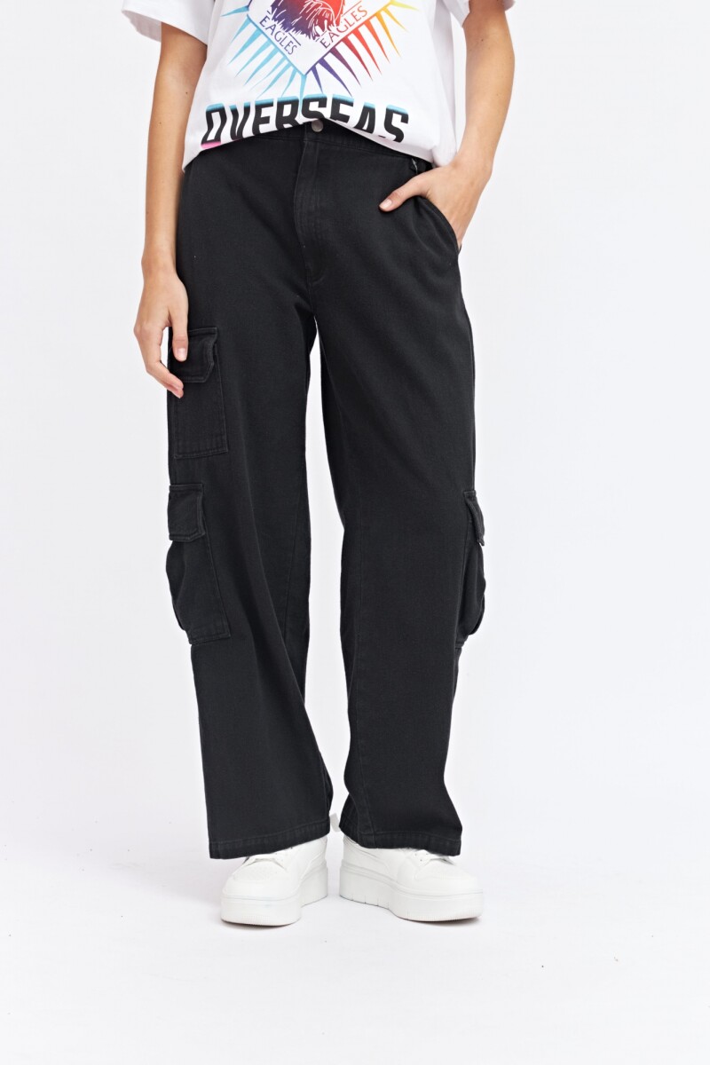 PANTALON SAGE - NEGRO 