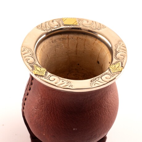 Mate de Alpaca y Bronce Z8