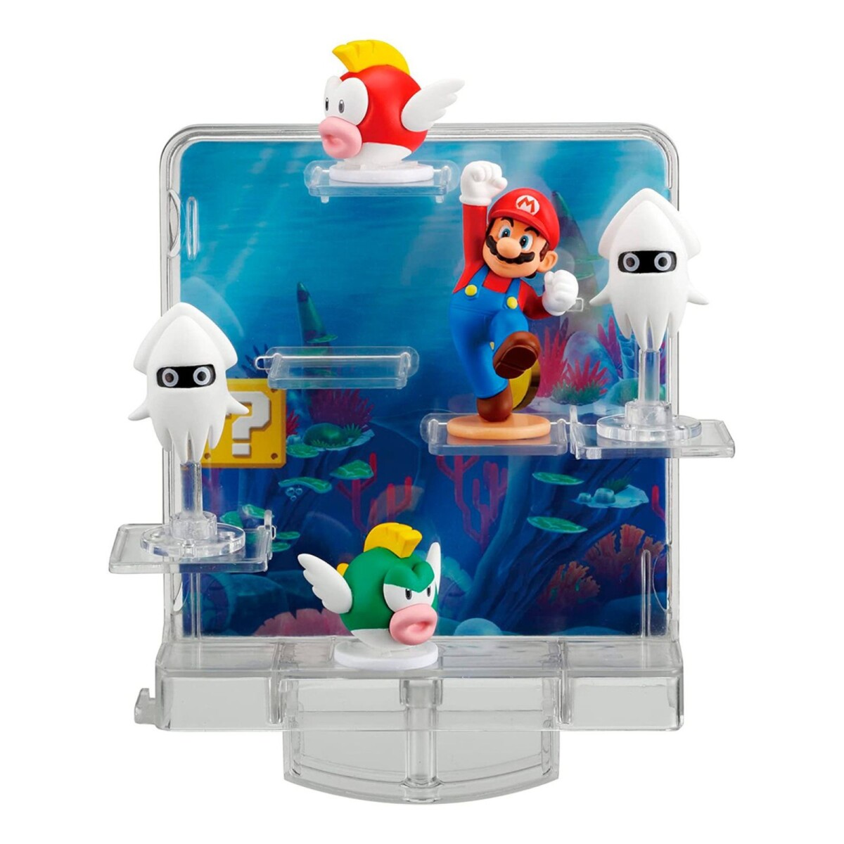 Juego De Mesa Mario Bros Equilibrio Juguete Agua Figuras 