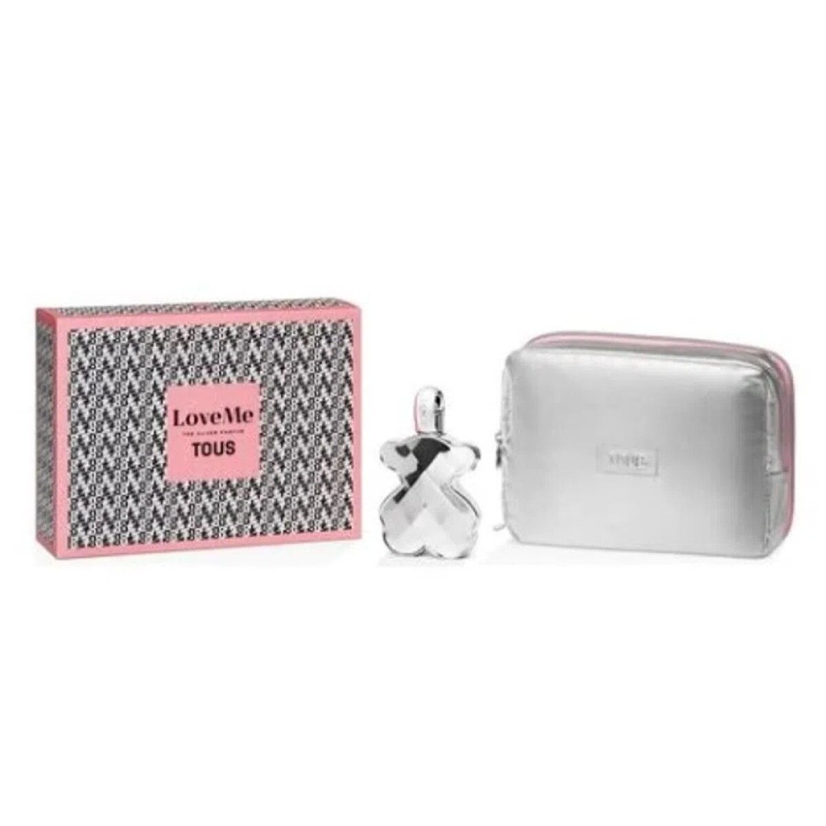 Cofre Perfume Tous Silver EDT 90ml + Neceser 