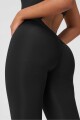 Enterizo Booty Scrunch PureLuxe V-Back Mujer Black