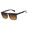 Lentes de Sol Chilli Beans Alok Tech in Style Square Gradient Polygons Marrón