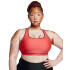 UA Crossback Mid Bra-RED RED-713