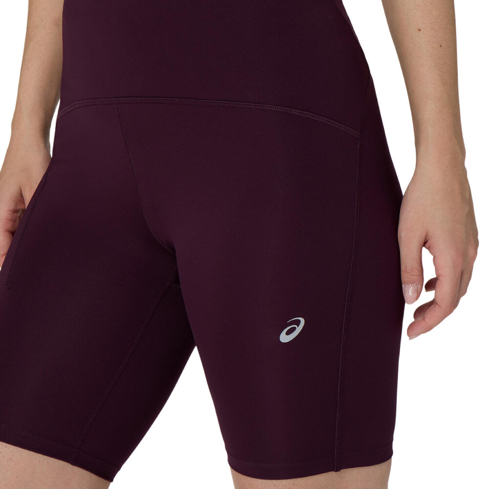 Bikers Running Road High Waist 8In Sprinter Mujer Dark Aubergine