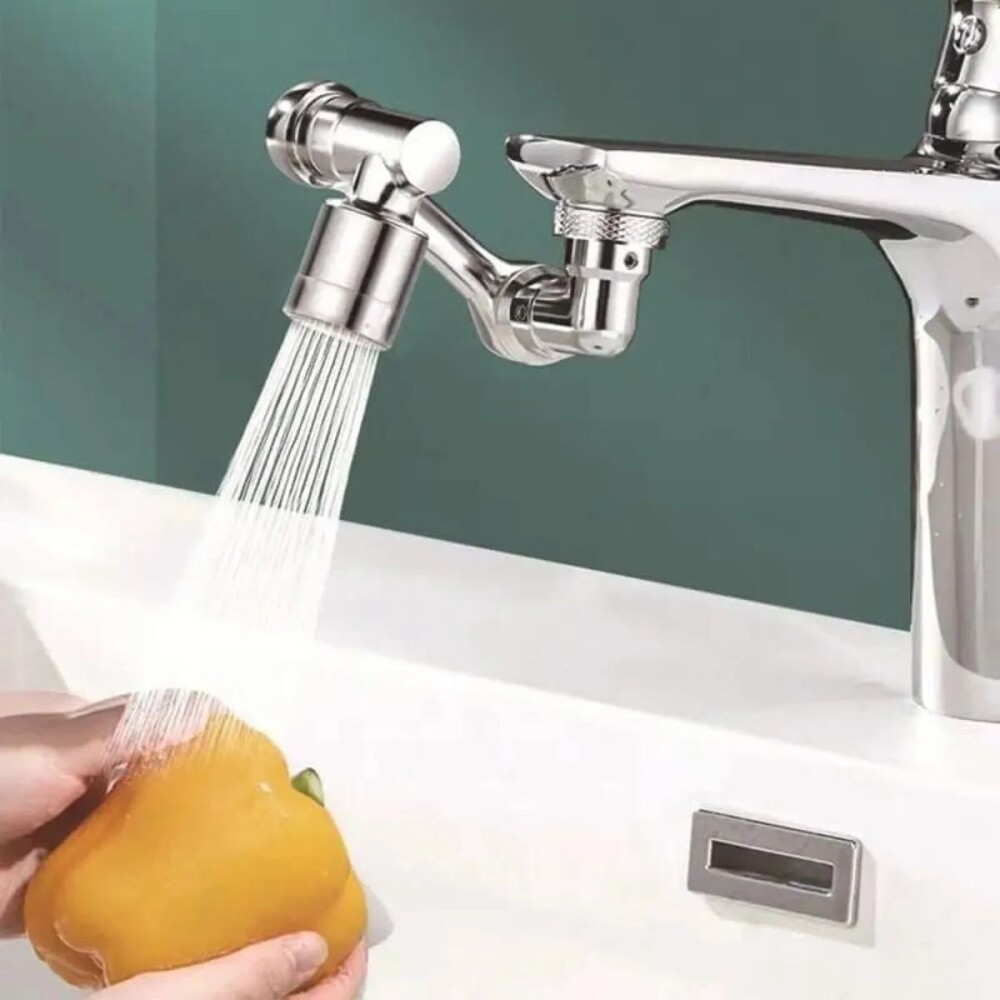 Aireador móvil para griferia cromo en metal Aireador Móvil Para Griferia Cromo En Metal