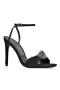 Sandalia Taco Alto Negro
