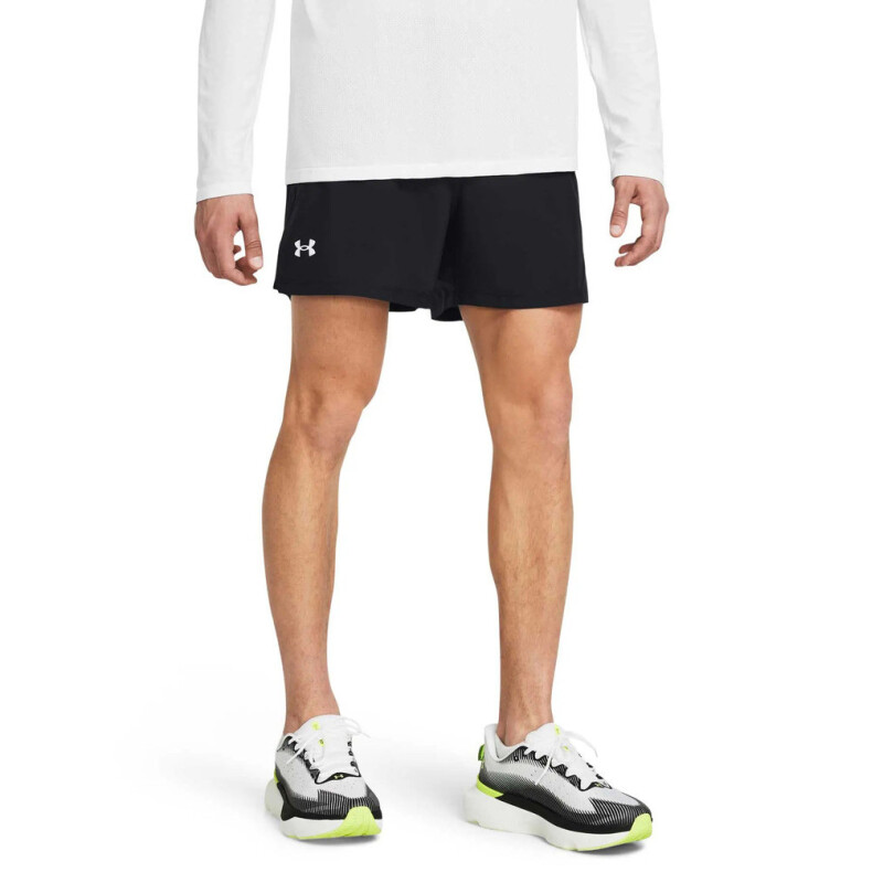 Short de Hombre Under Armour Launch 5 Negro