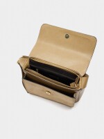 Bolso Bandolera Con Piel camel