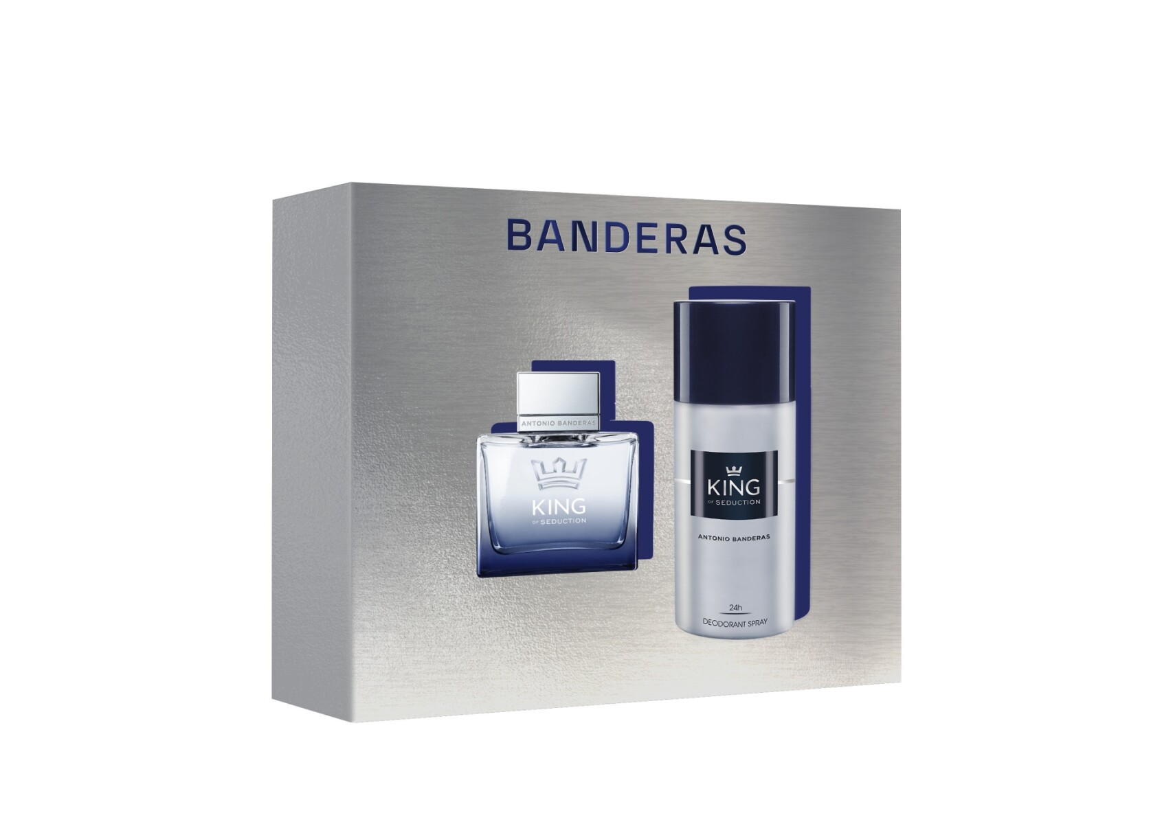 Cofre Antonio Banderas king 2023 h2 (edt 100ml + deo 1 x 1 un 