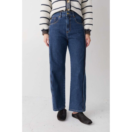 Jean Straight Ball Azul
