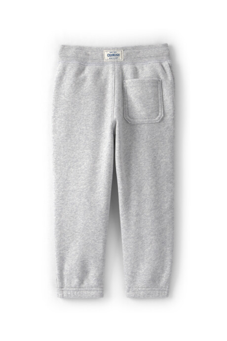 Pantalón de algodón, gris. Talles 2-5T Sin color