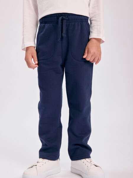 Pantalón deportivo recto Azul Marino