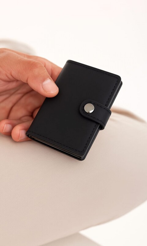 TARJETERO TIZIANO ANTI CLONACION NEGRO