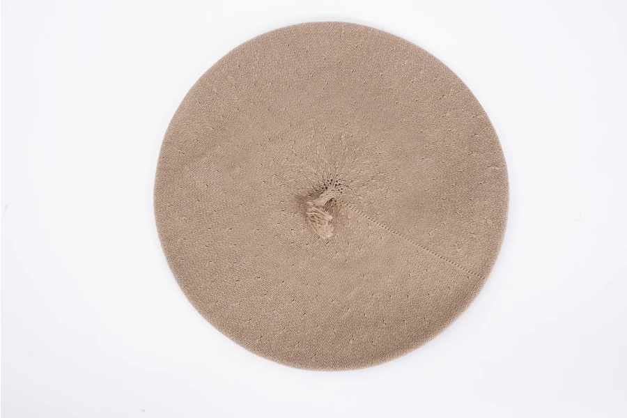 BOINA HILO ALGODON SIN FORRO Beige