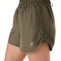Short Running Nagino Run Adjustable 4In Short Mujer Dark Olive