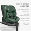 Butaca i-ORBIT KIKKABOO ISOFIX 360 0-36kg C LEG SUPPORT green army
