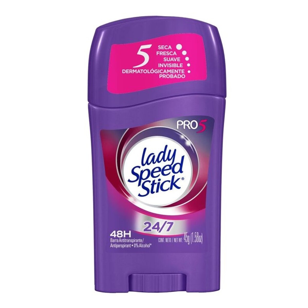 Desodorante En Barra Lady Speed Stick Pro 5en1 45 Grs. 