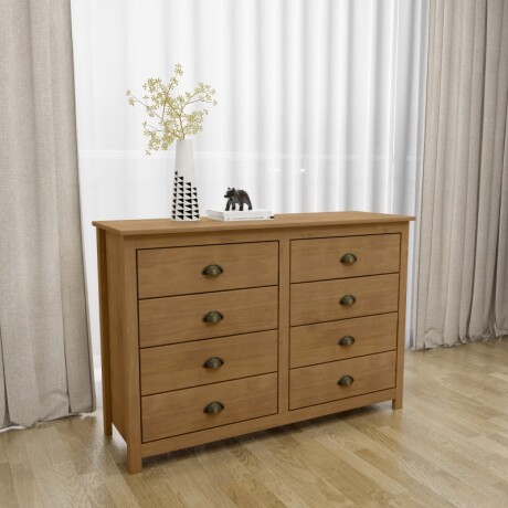 Cómoda Topázio 8 Cajones Freijo (ref. 91 Cómoda Topázio 8 Cajones Freijo (ref. 91