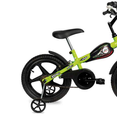 Bicicleta Infantil Verden Choppera Rod 16 C/ Rueditas Verde