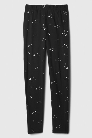 Calza Estampada Niña True Black Foil
