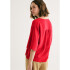 BLUSA FEM VERMELHO ESCURO