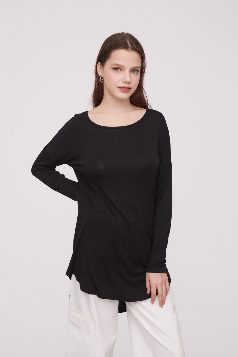 Remera Mica - Negro 