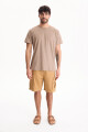 Bermuda De Gabardina Breeze Camel