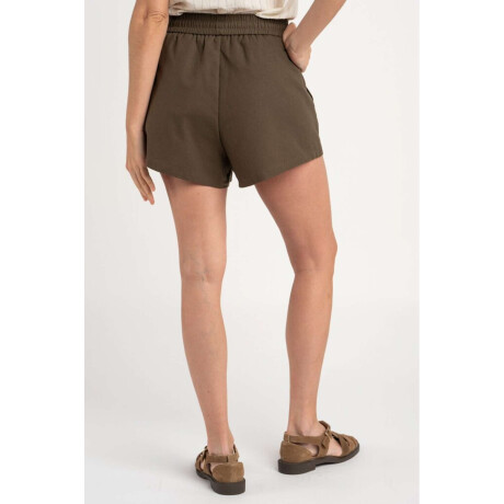 Short Con Lino Safari