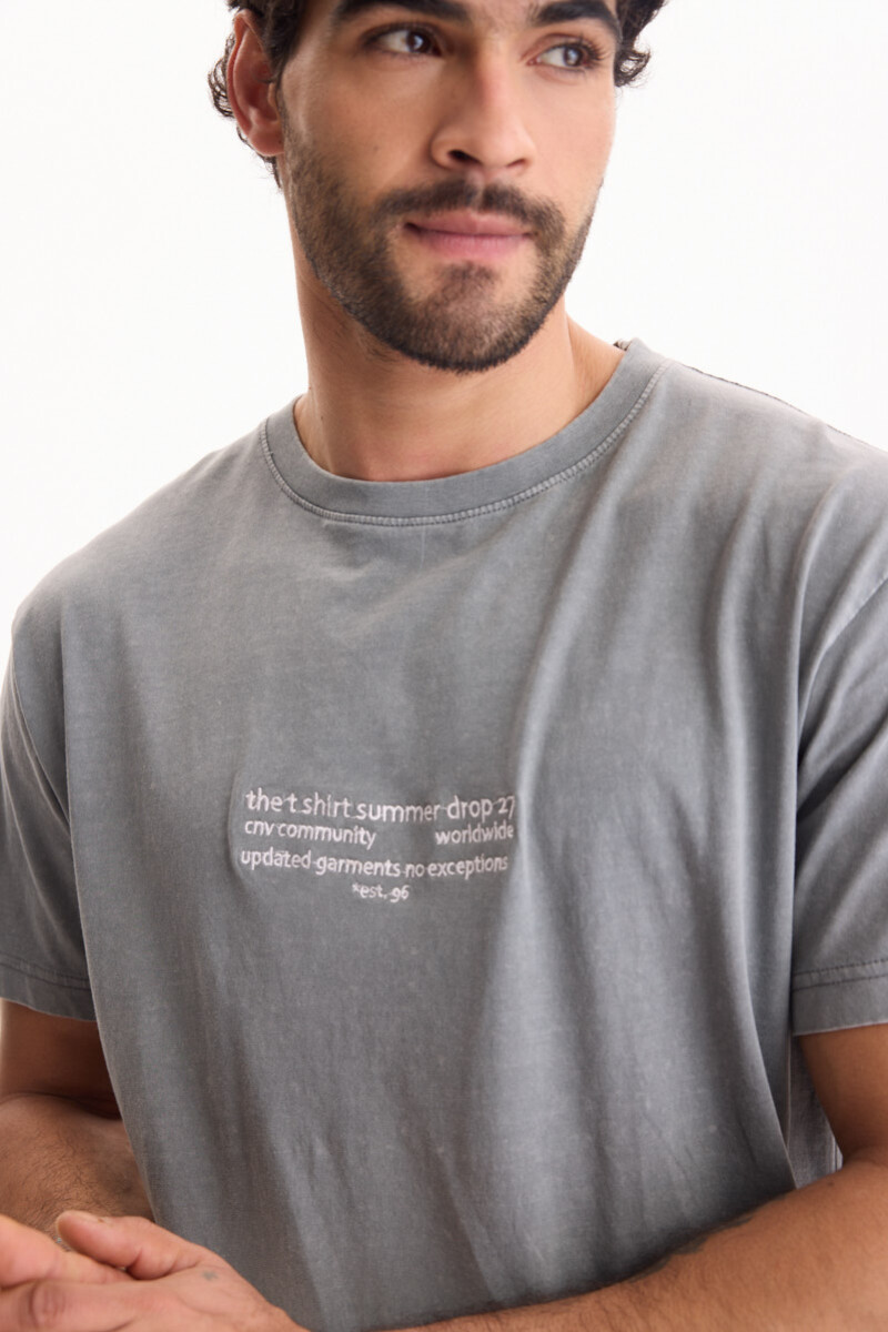 Remera Solar Gris