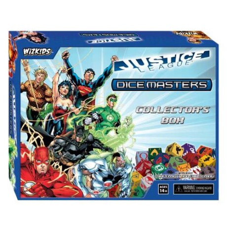 JUSTICE LEAGUE! DICEMASTERS COLLECTOR BOX ENGLISH JUSTICE LEAGUE! DICEMASTERS COLLECTOR BOX ENGLISH