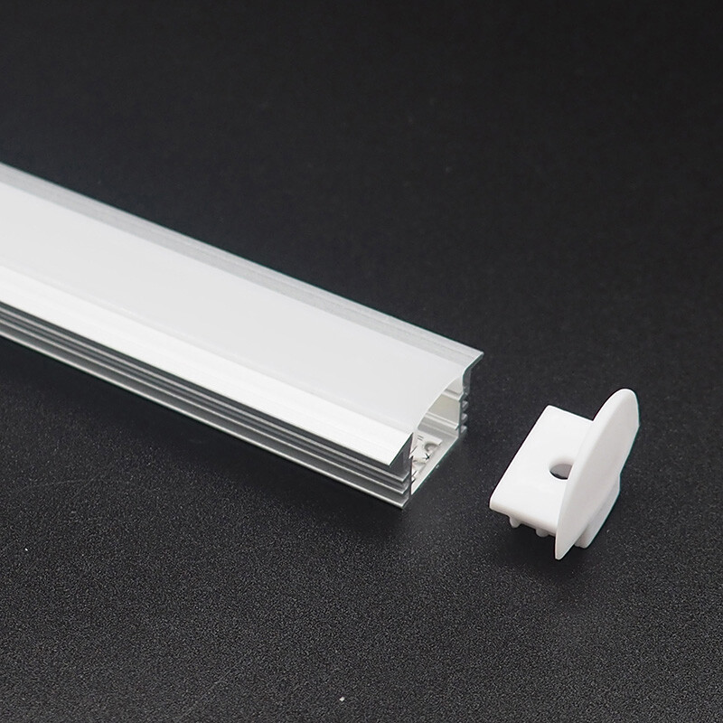 Perfil Aluminio para Cinta LED 12V de Empotrar Perfil de Aluminio para Cinta LED 12V de Empotrar 1 Metro
