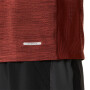 Polos Running Road SS Top Hombre Singed Red