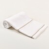 Toallita de 400 hilos Colección Finezza 30×50 cm Blanco con Beige
