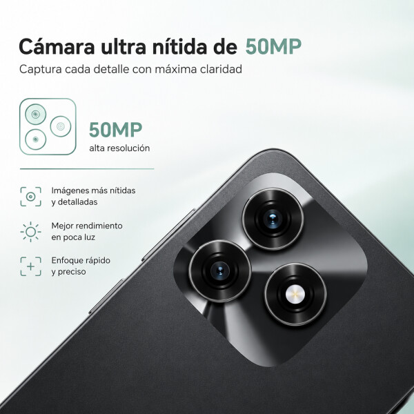 Honor X5c Plus 8gb (4+4)gb Ram 256gb 4g CEL HONOR X5C PLUS 4/256GB NEGRO