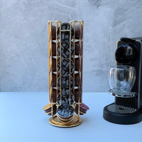 Porta Cápsulas 24 Un Metálico NESCAFÉ Dolce Gusto Alto 35cm x Ø 15cm Porta Cápsulas 24 Un Metálico NESCAFÉ Dolce Gusto Alto 35cm x Ø 15cm