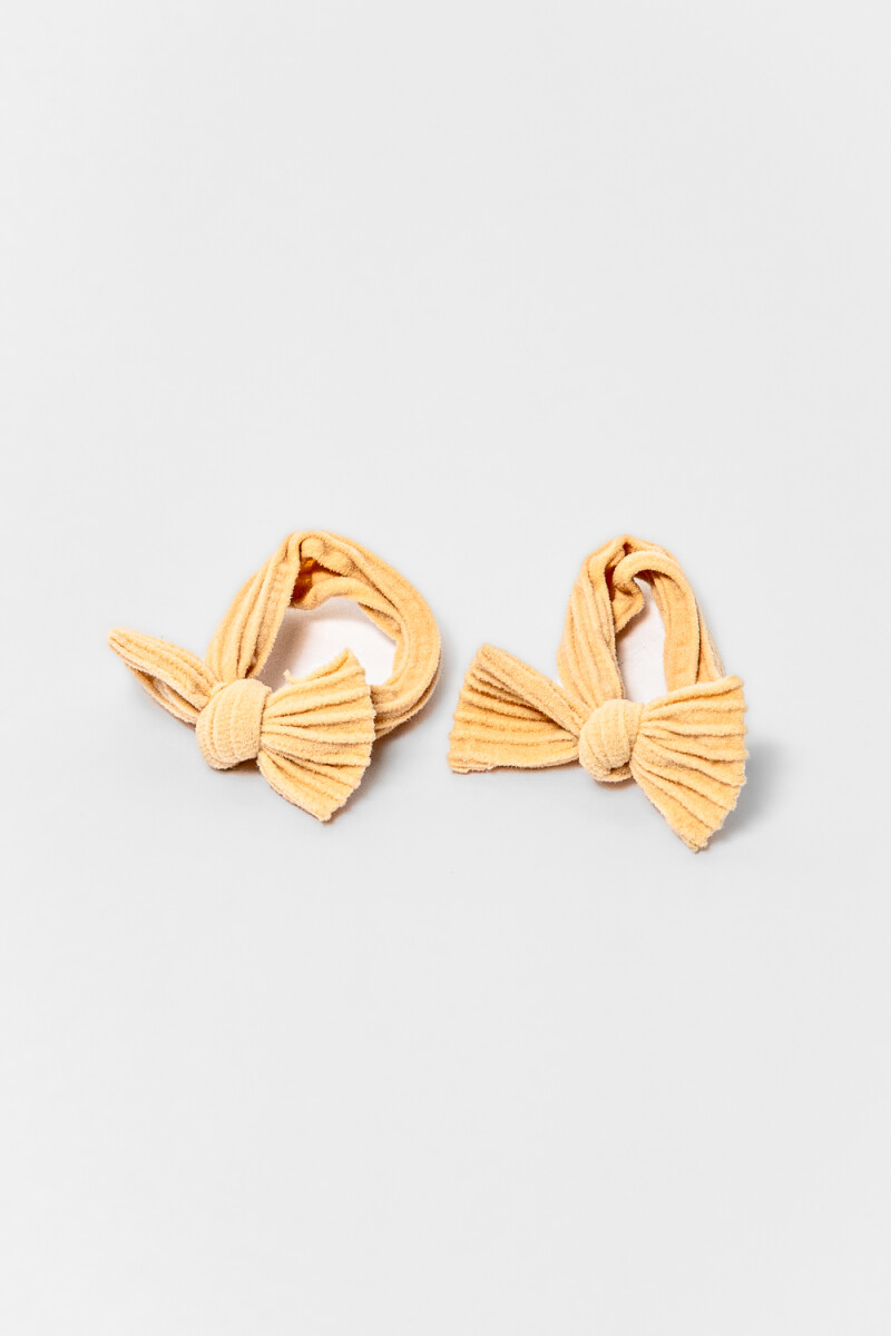 Vincha Amira, Set 2 Piezas - Beige 