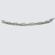 H.Stern Brazalete En Oro 18K Blanco Con Turmalinas Verdes Y Brillantes. H.Stern Brazalete En Oro 18K Blanco Con Turmalinas Verdes Y Brillantes.