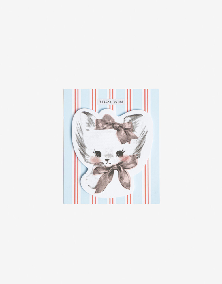 Útiles Varios Notas Sticker De Papel Estampado - Combinacion Bicolor